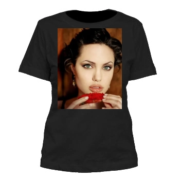 Angelina Jolie Women's Cut T-Shirt