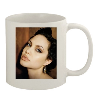 Angelina Jolie 11oz White Mug