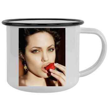 Angelina Jolie Camping Mug