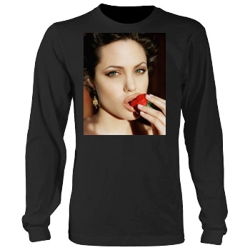 Angelina Jolie Men's Heavy Long Sleeve TShirt