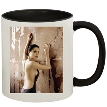 Angelina Jolie 11oz Colored Inner & Handle Mug