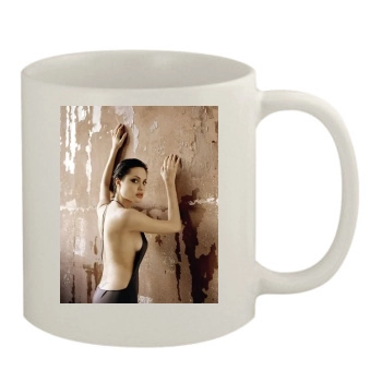 Angelina Jolie 11oz White Mug