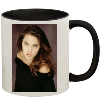 Angelina Jolie 11oz Colored Inner & Handle Mug