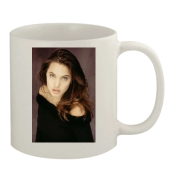 Angelina Jolie 11oz White Mug