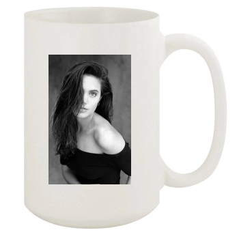 Angelina Jolie 15oz White Mug