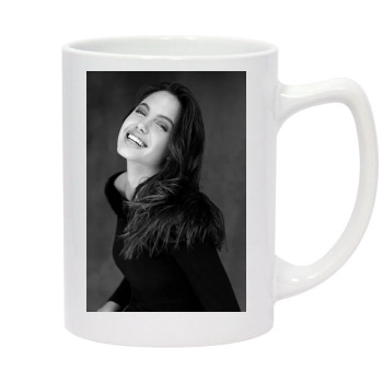 Angelina Jolie 14oz White Statesman Mug