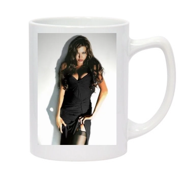 Angelina Jolie 14oz White Statesman Mug