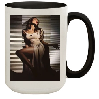 Angelina Jolie 15oz Colored Inner & Handle Mug