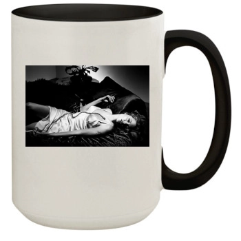 Angelina Jolie 15oz Colored Inner & Handle Mug