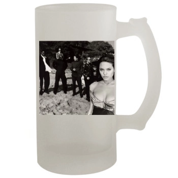 Angelina Jolie 16oz Frosted Beer Stein