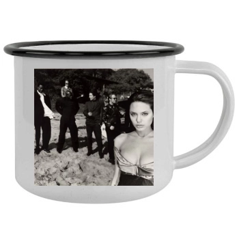 Angelina Jolie Camping Mug