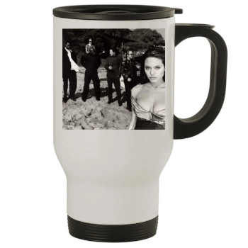 Angelina Jolie Stainless Steel Travel Mug