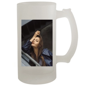 Angelina Jolie 16oz Frosted Beer Stein