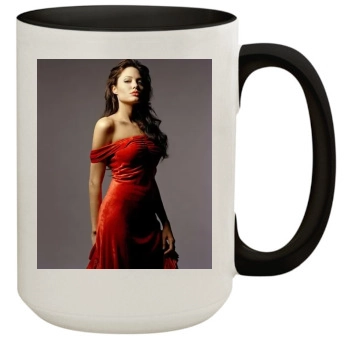 Angelina Jolie 15oz Colored Inner & Handle Mug