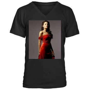 Angelina Jolie Men's V-Neck T-Shirt