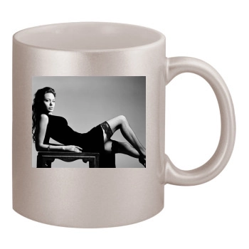 Angelina Jolie 11oz Metallic Silver Mug