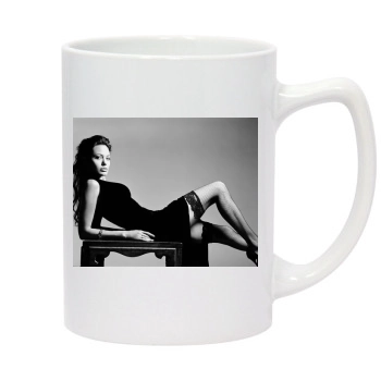 Angelina Jolie 14oz White Statesman Mug