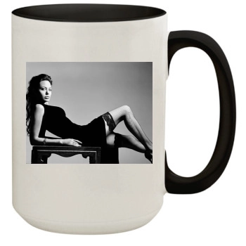 Angelina Jolie 15oz Colored Inner & Handle Mug