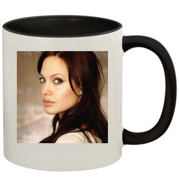 Angelina Jolie 11oz Colored Inner & Handle Mug