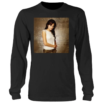 Angelina Jolie Men's Heavy Long Sleeve TShirt