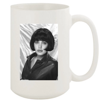 Angelina Jolie 15oz White Mug