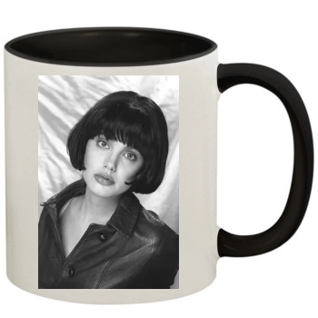 Angelina Jolie 11oz Colored Inner & Handle Mug