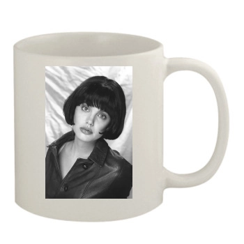 Angelina Jolie 11oz White Mug