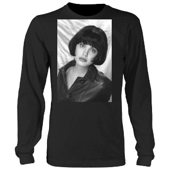 Angelina Jolie Men's Heavy Long Sleeve TShirt