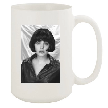 Angelina Jolie 15oz White Mug