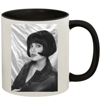 Angelina Jolie 11oz Colored Inner & Handle Mug