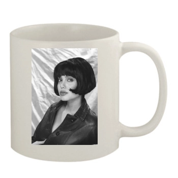 Angelina Jolie 11oz White Mug