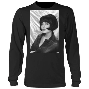 Angelina Jolie Men's Heavy Long Sleeve TShirt