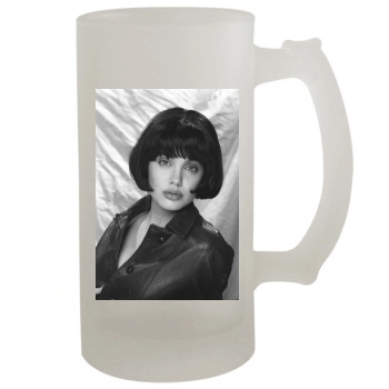 Angelina Jolie 16oz Frosted Beer Stein