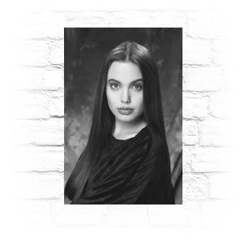 Angelina Jolie Metal Wall Art