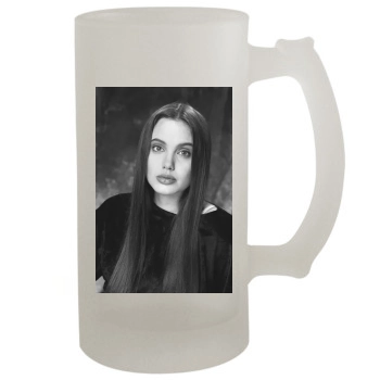 Angelina Jolie 16oz Frosted Beer Stein