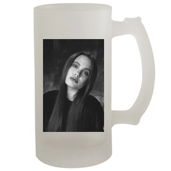 Angelina Jolie 16oz Frosted Beer Stein