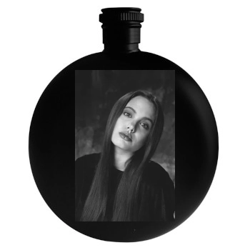 Angelina Jolie Round Flask