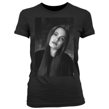 Angelina Jolie Women's Junior Cut Crewneck T-Shirt