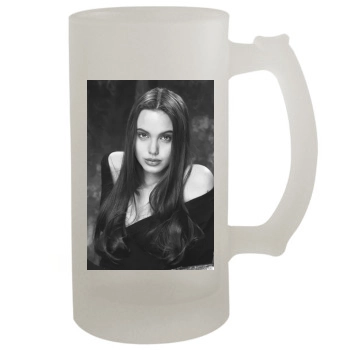 Angelina Jolie 16oz Frosted Beer Stein