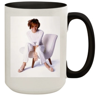 Angelina Jolie 15oz Colored Inner & Handle Mug