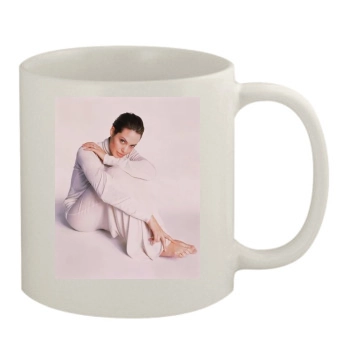 Angelina Jolie 11oz White Mug