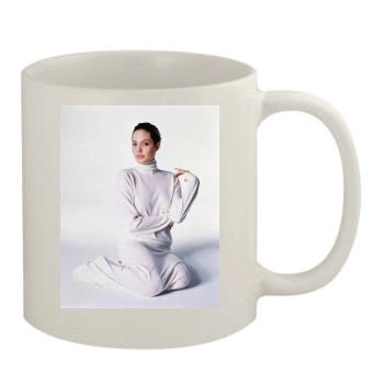 Angelina Jolie 11oz White Mug