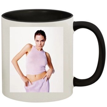 Angelina Jolie 11oz Colored Inner & Handle Mug