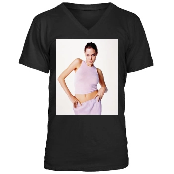 Angelina Jolie Men's V-Neck T-Shirt