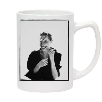 Angelina Jolie 14oz White Statesman Mug