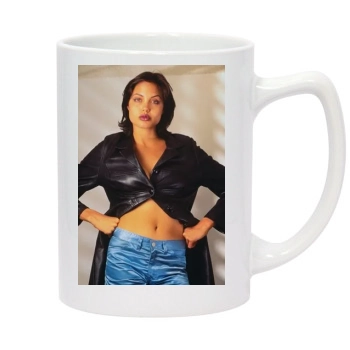 Angelina Jolie 14oz White Statesman Mug