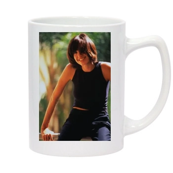 Angelina Jolie 14oz White Statesman Mug