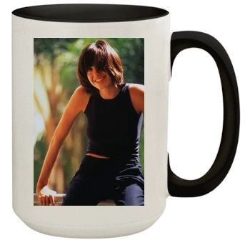 Angelina Jolie 15oz Colored Inner & Handle Mug