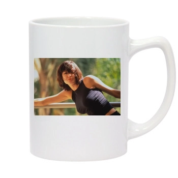 Angelina Jolie 14oz White Statesman Mug