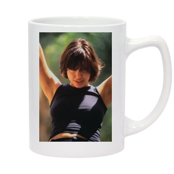 Angelina Jolie 14oz White Statesman Mug